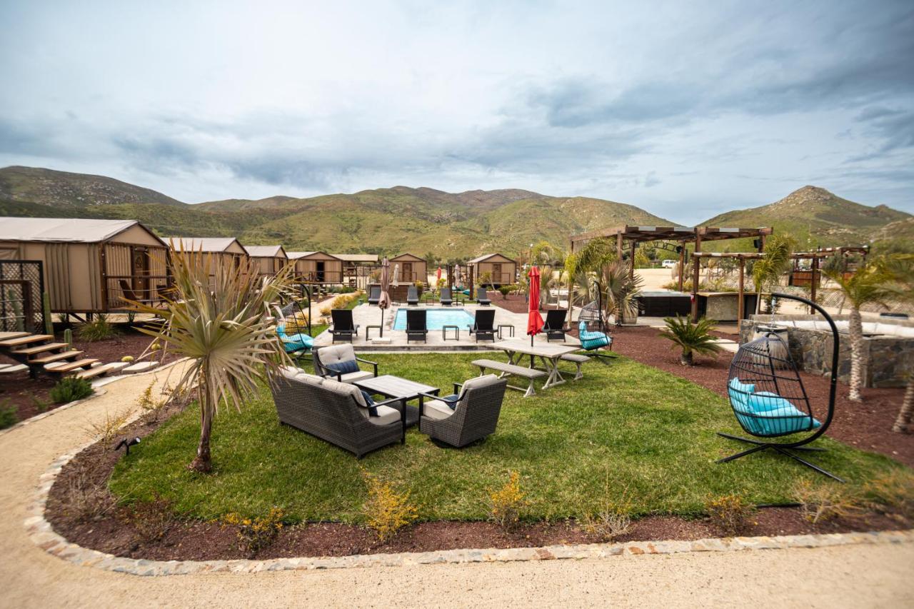 Indómito Glamping Resort Valle de Guadalupe Exterior foto